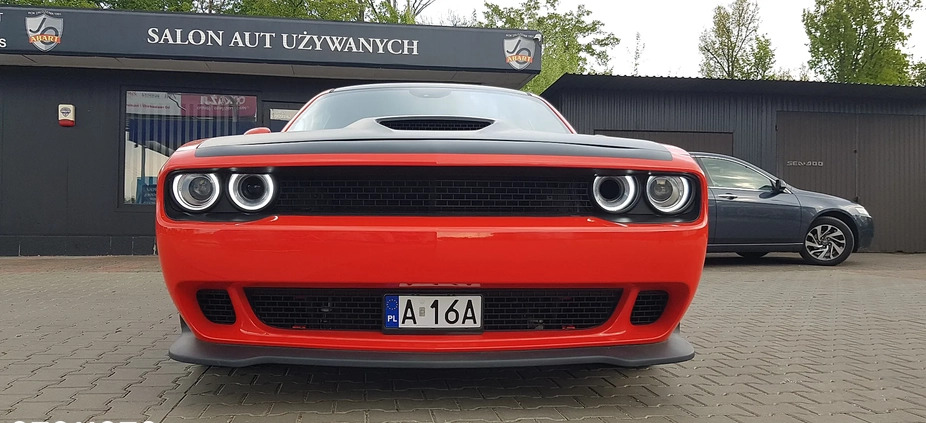 Dodge Challenger cena 139000 przebieg: 72000, rok produkcji 2018 z Dziwnów małe 436